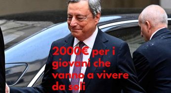 €2000 ai giovani che lasciano la casa dei genitori: Reddito di Base, un aiuto che gli somiglia
