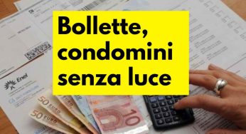 Bollette, panico primi distacchi: oggi 500 palazzi senza luce, pagare non basta più
