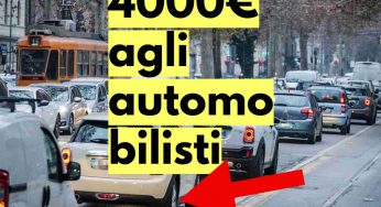 €4000 di agevolazioni sull’auto: automobilisti i pazzi di gioia, chiedile subito