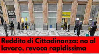 RdC: ora può fartelo togliere subito l’imprenditore a cui rifiuti il lavoro “atroce”