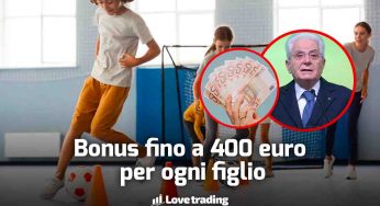 Bonus fino a 400€ subito per ogni figlio: aiuto etico “chiediamolo subito” guida pratica, giusto