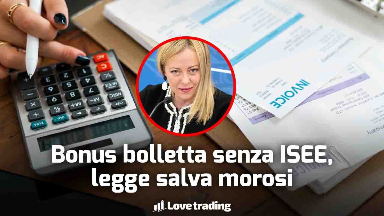 Bonus bollette senza ISEE