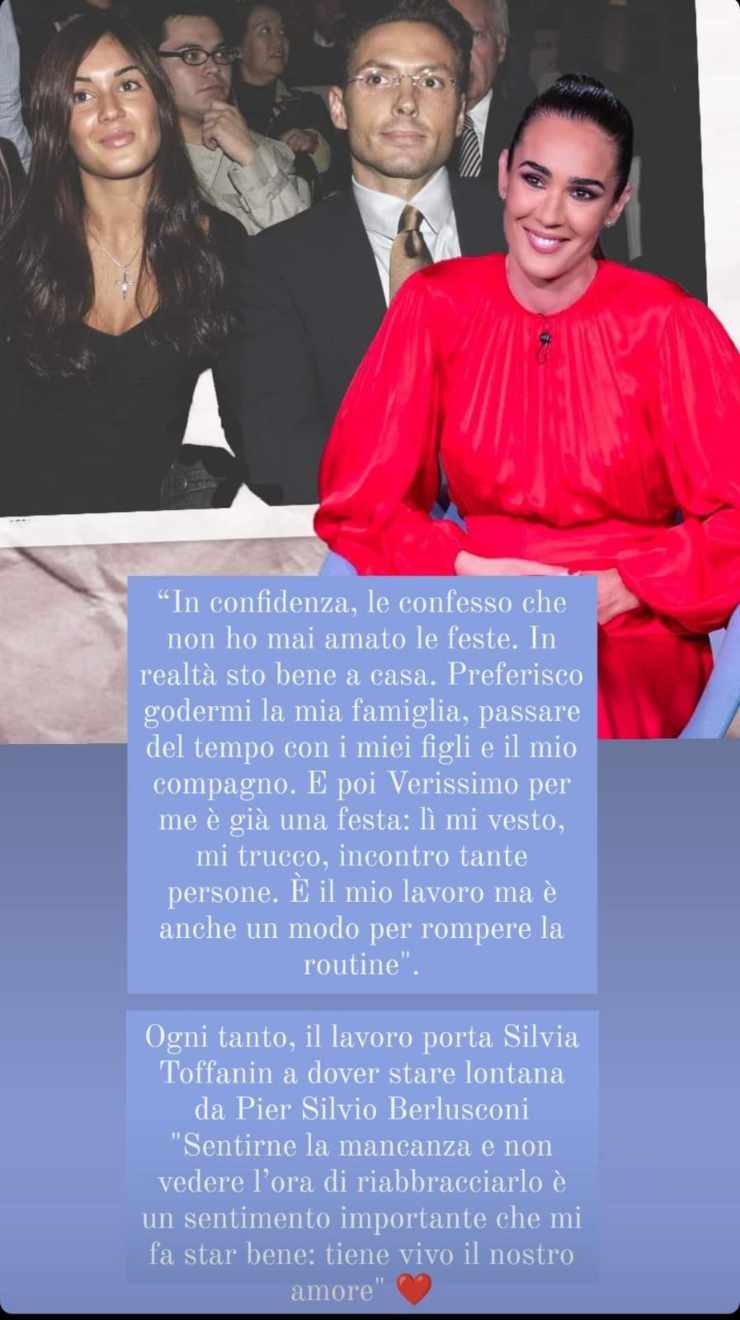 Silvia Toffanin amore confessione - 23112022 - Ilovetrading.it