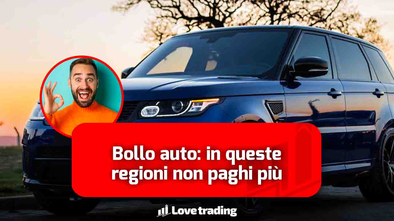 Addio bollo auto in queste tante regioni: forse anche tu non devi più pagarlo