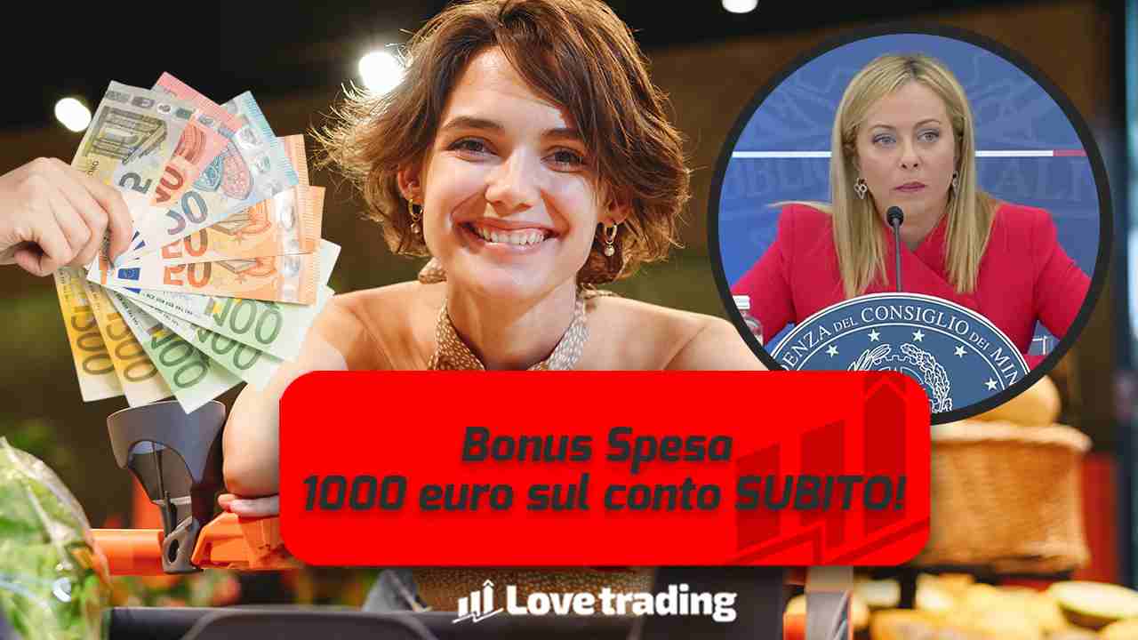 Bonus spesa 1000€