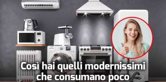 Nuovo bonus elettrodomestici: li hai gratis e consumano meno, gioia di soldi