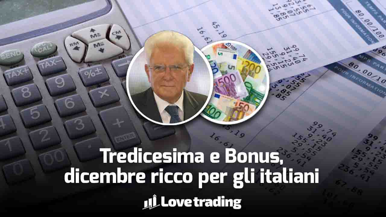 Tredicesima e tanti bonus