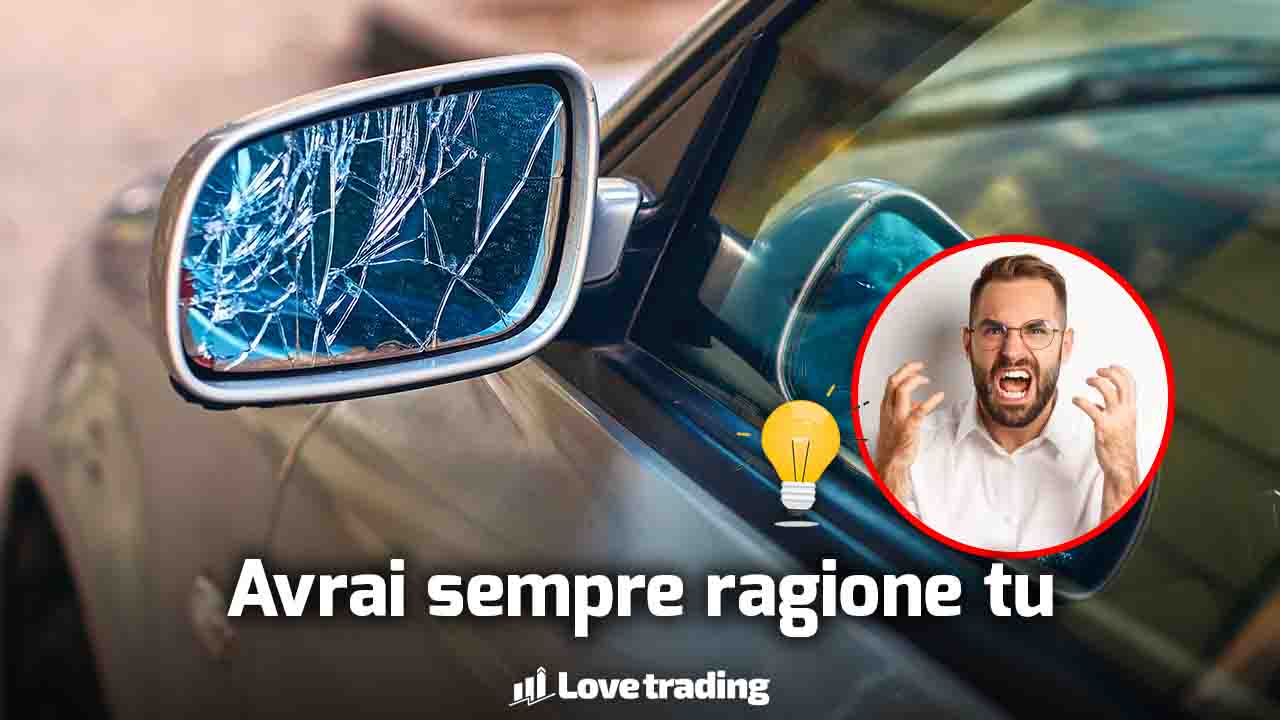 Specchietto dell'auto rotto: con questo trucco non sarai mai tu a pagare "geniale"