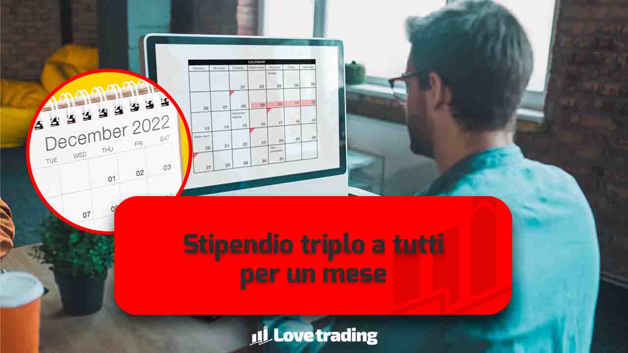 Mega bonus stipendio lavoratori dicembre: stipendio triplica solo un mese, che gioia