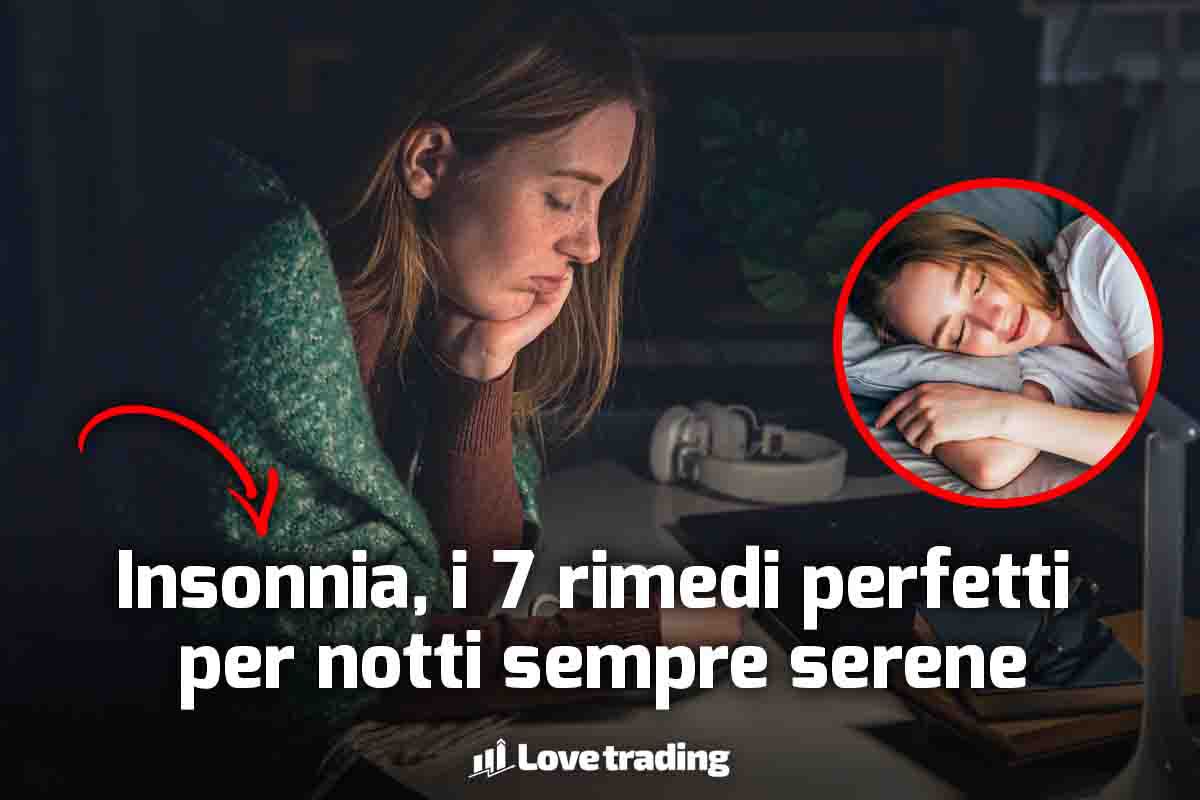 Ragazza sveglia di notte