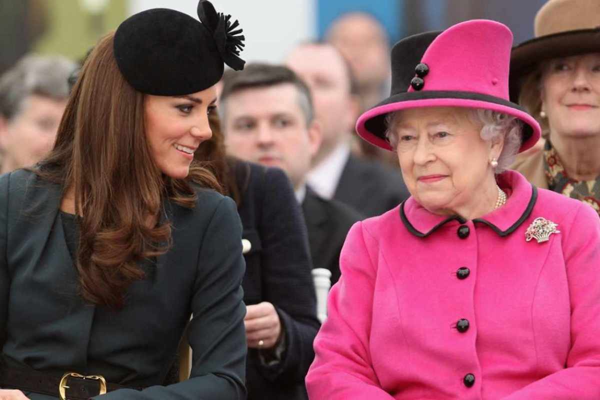 Kate Middleton Regina Elisabetta