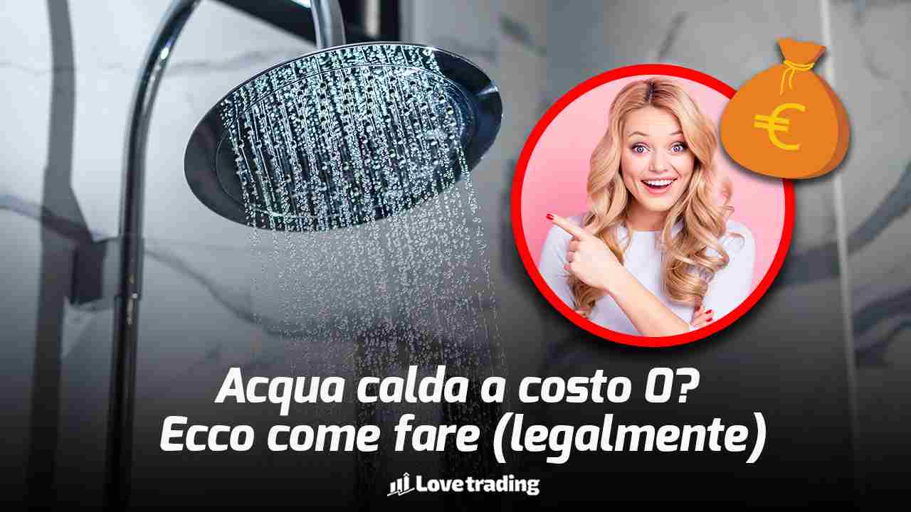 Acqua calda a costo zero