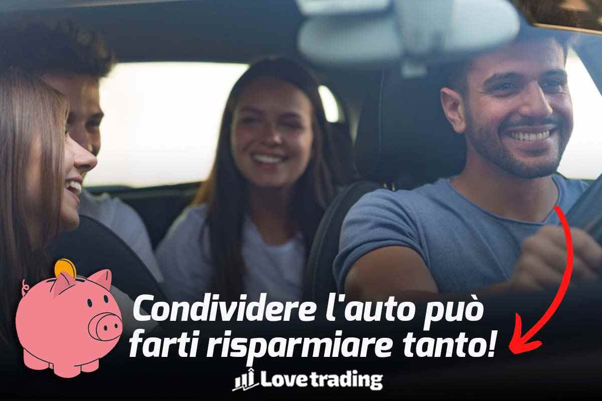 Auto con persone all'interno