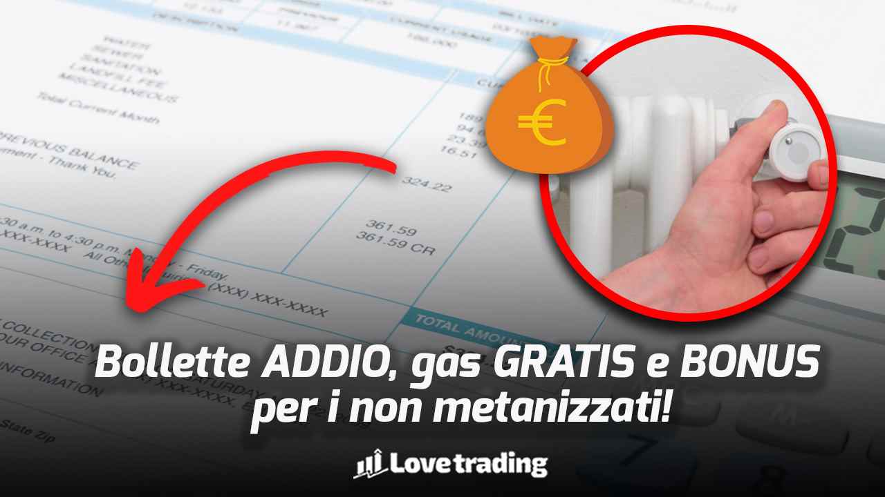 Bonus gas anche a non metanizzati