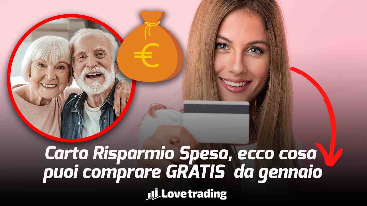 Carta risparmio spesa