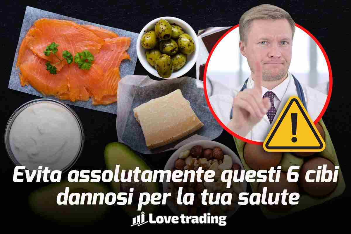 Alimenti da evitare