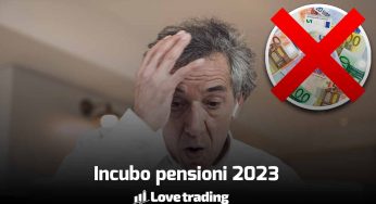 Incubo pensioni 2023: tagli per tutti fino a 400€, INPS ti inguaia al supermercato