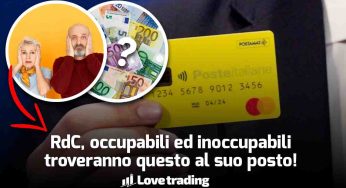RdC: ecco cosa arriva al suo posto per occupabili ed inoccupabili