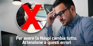 Naspi: cambia tutto e devi evitare questi 3 errori
