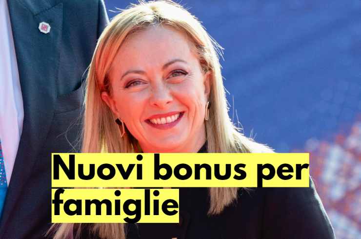 Nuovi bonus per famiglie