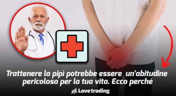 Trattenere la pipì: un’abitudine che può essere mortale, ecco perché