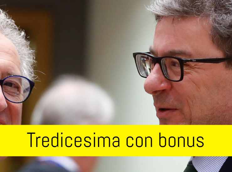 Tredicesima con bonus