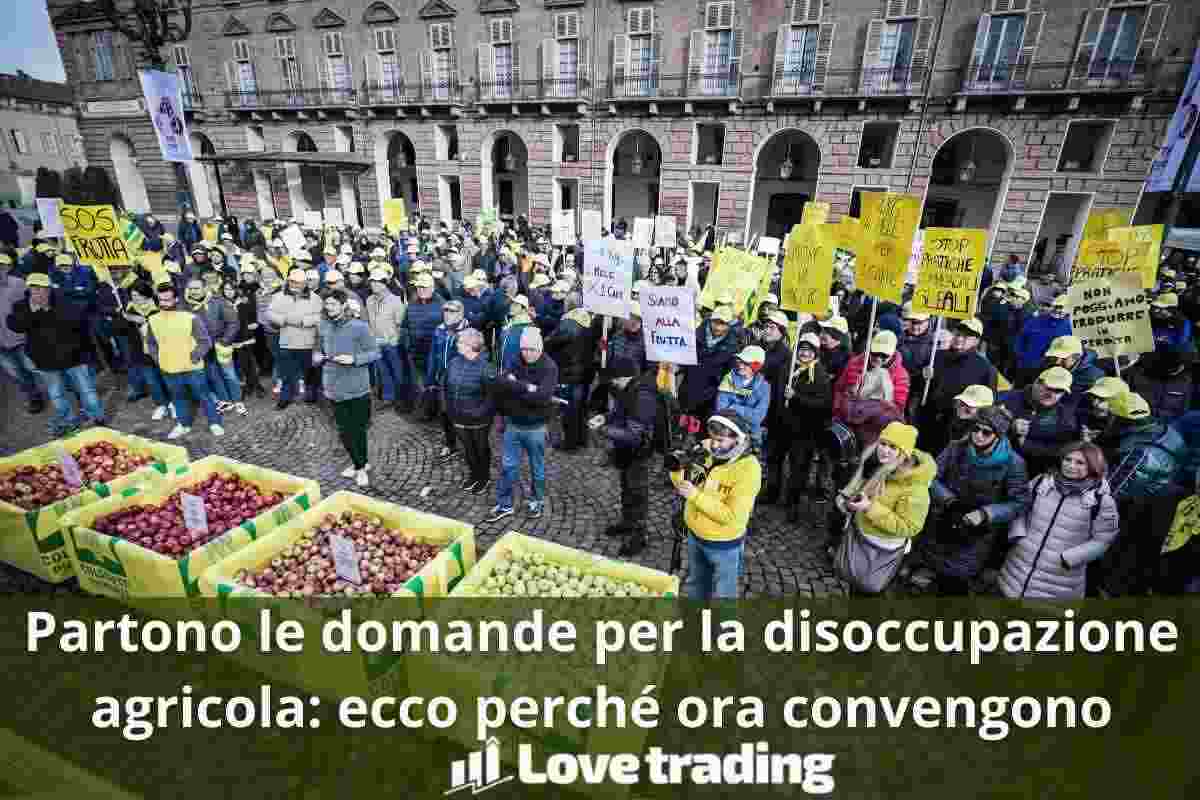 Manifestazione settore agricolo