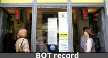 BOT d’oro che rende tantissimo a 6 e 12 mesi, gara per averlo “record assoluto”