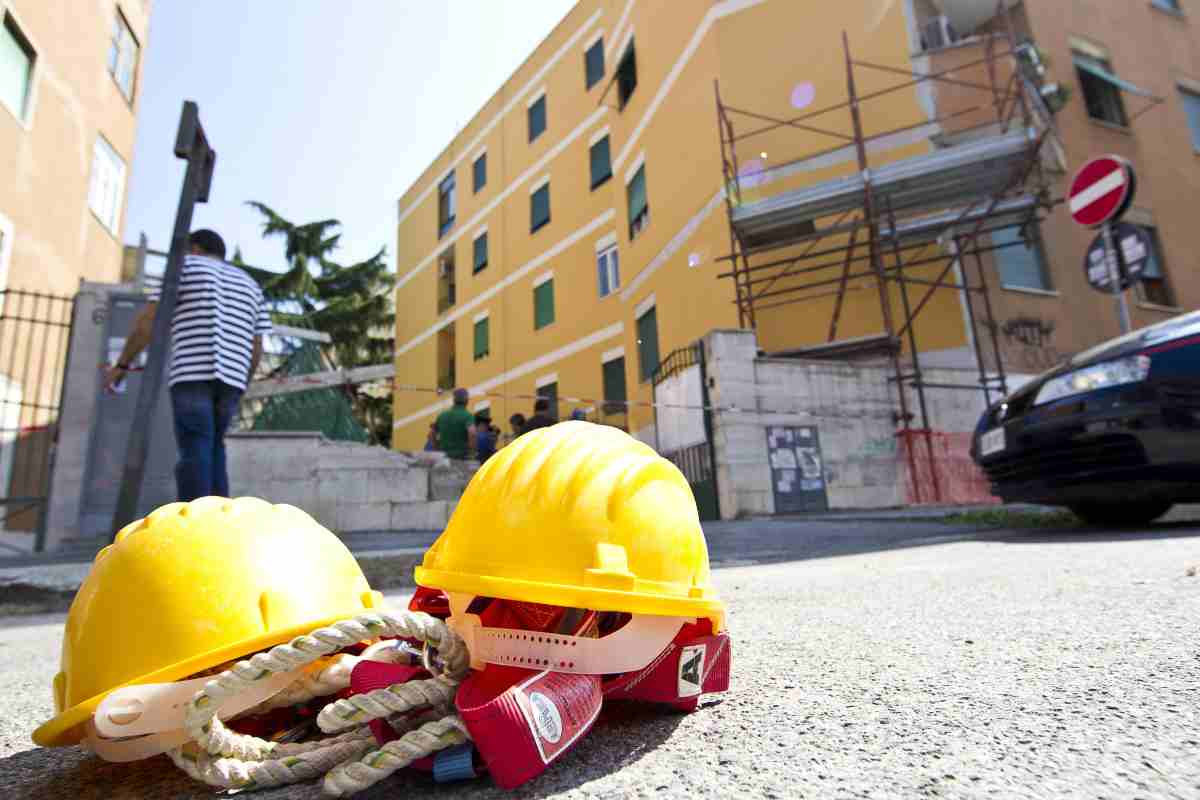 incidente sul lavoro