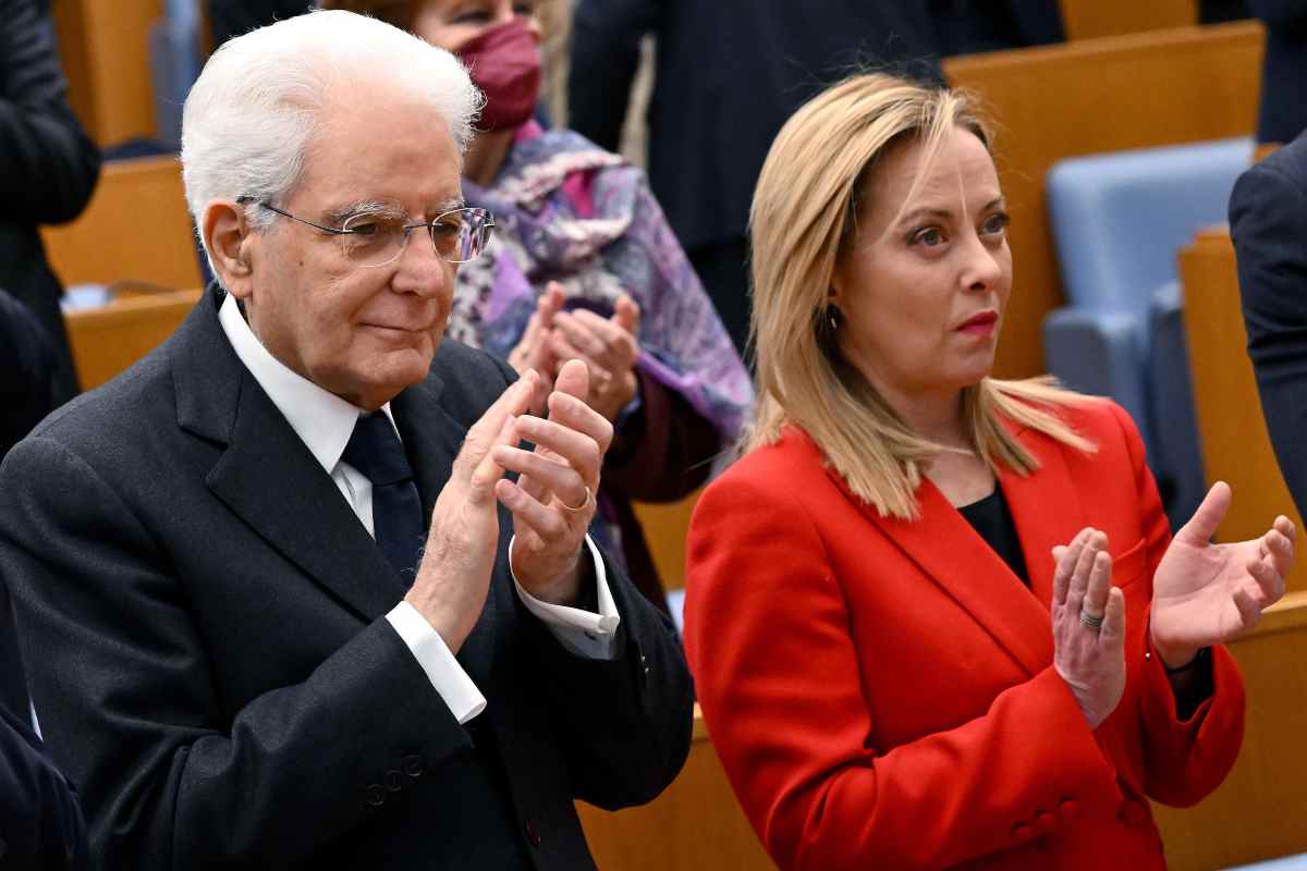 meloni e mattarella