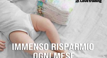 Pannolini lavabili: altro che ecologia, tutti li scelgono perchè risparmi questa cifra assurda al mese