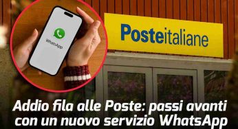 Addio fila alle Poste: passi avanti con un nuovo servizio WhatsApp “attesa zero”