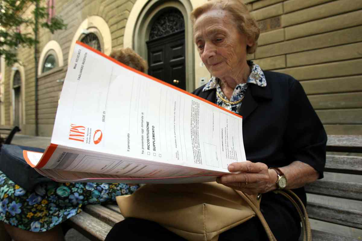 signora in pensione