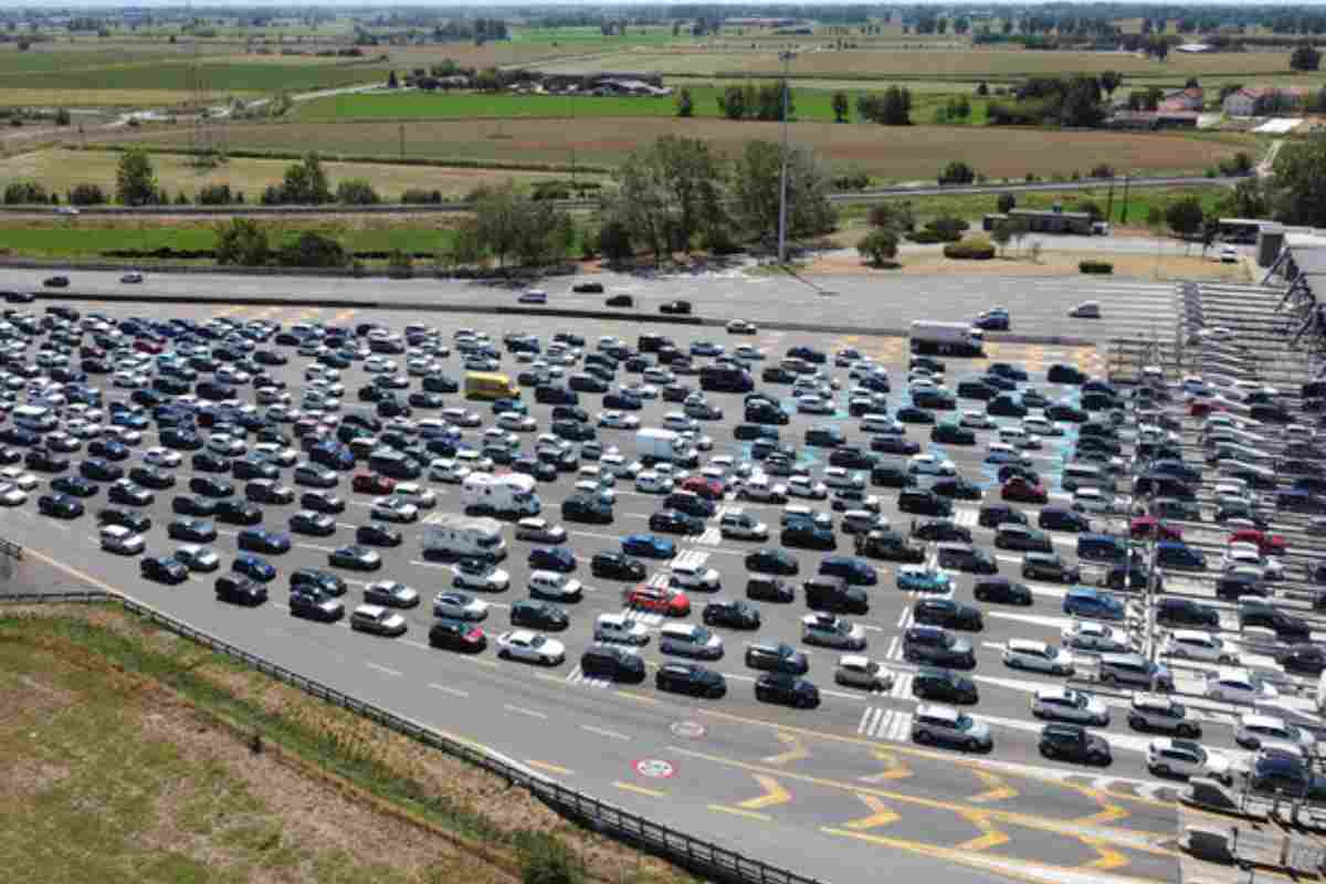 Il traffico sulle autostrade