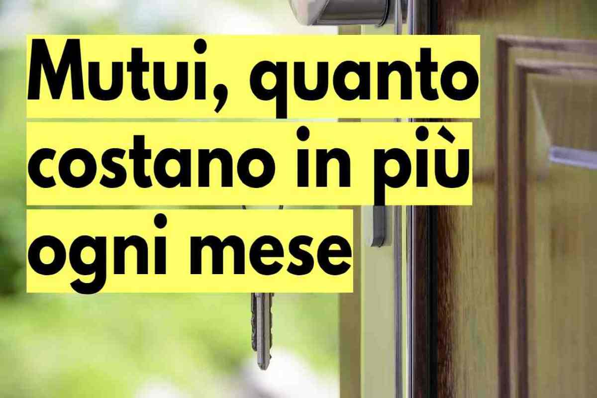 Mutui e prestiti, brutte notizie