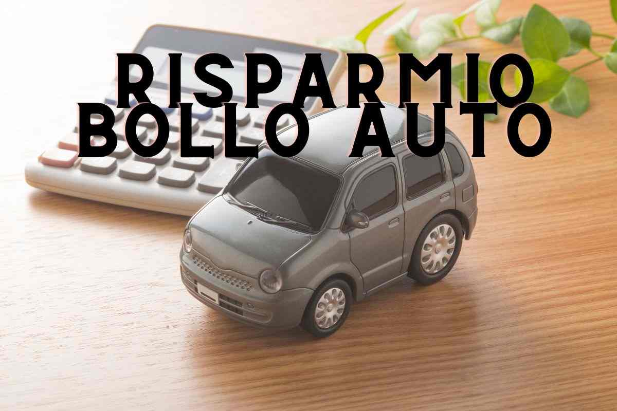 bollo auto mesi risparmio