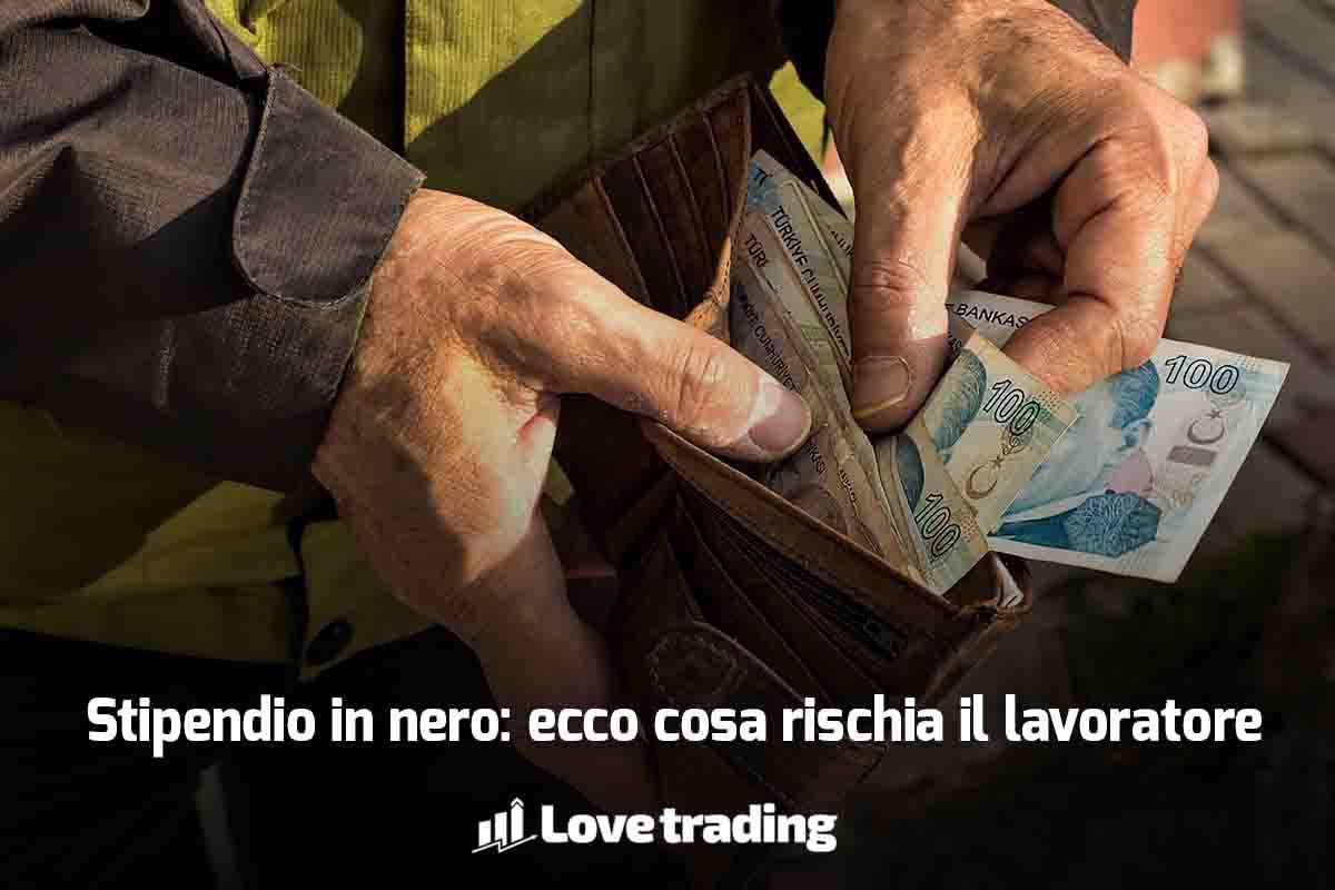 Parte della busta paga in nero: le sanzioni diventano altissime