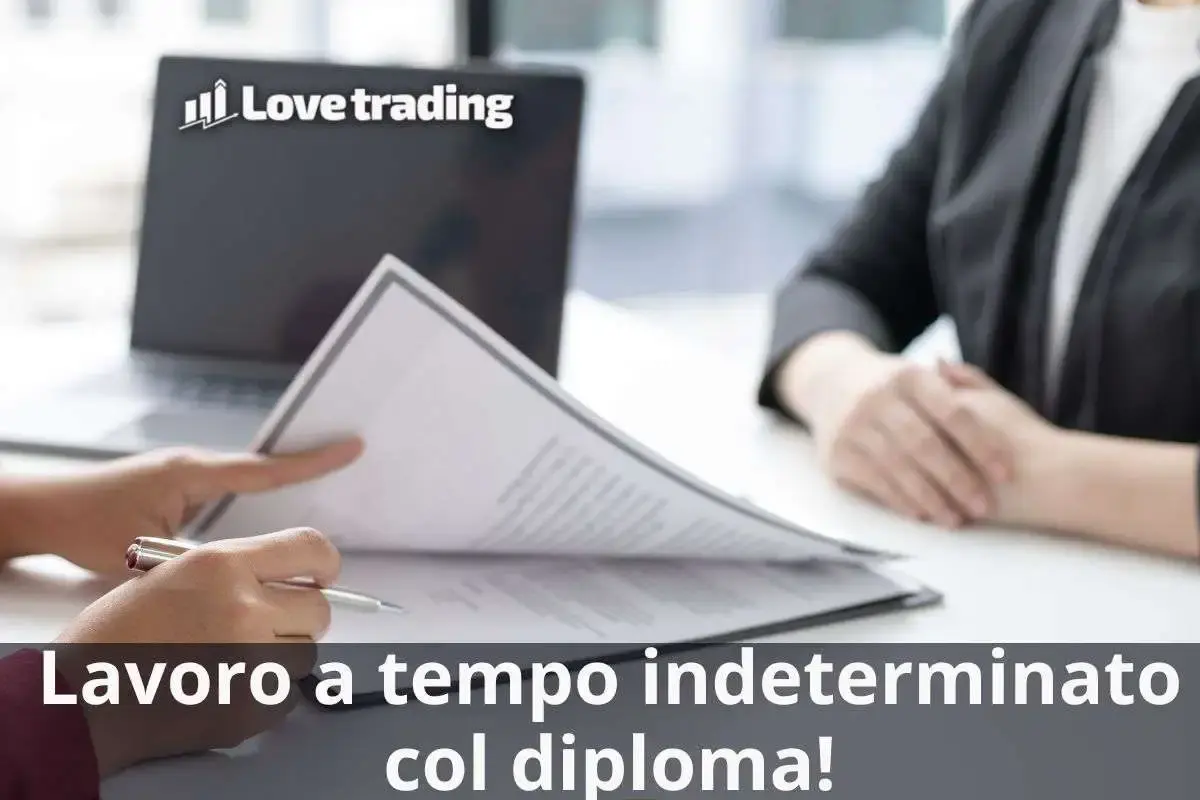 Lavoro a tempo indeterminato col diploma