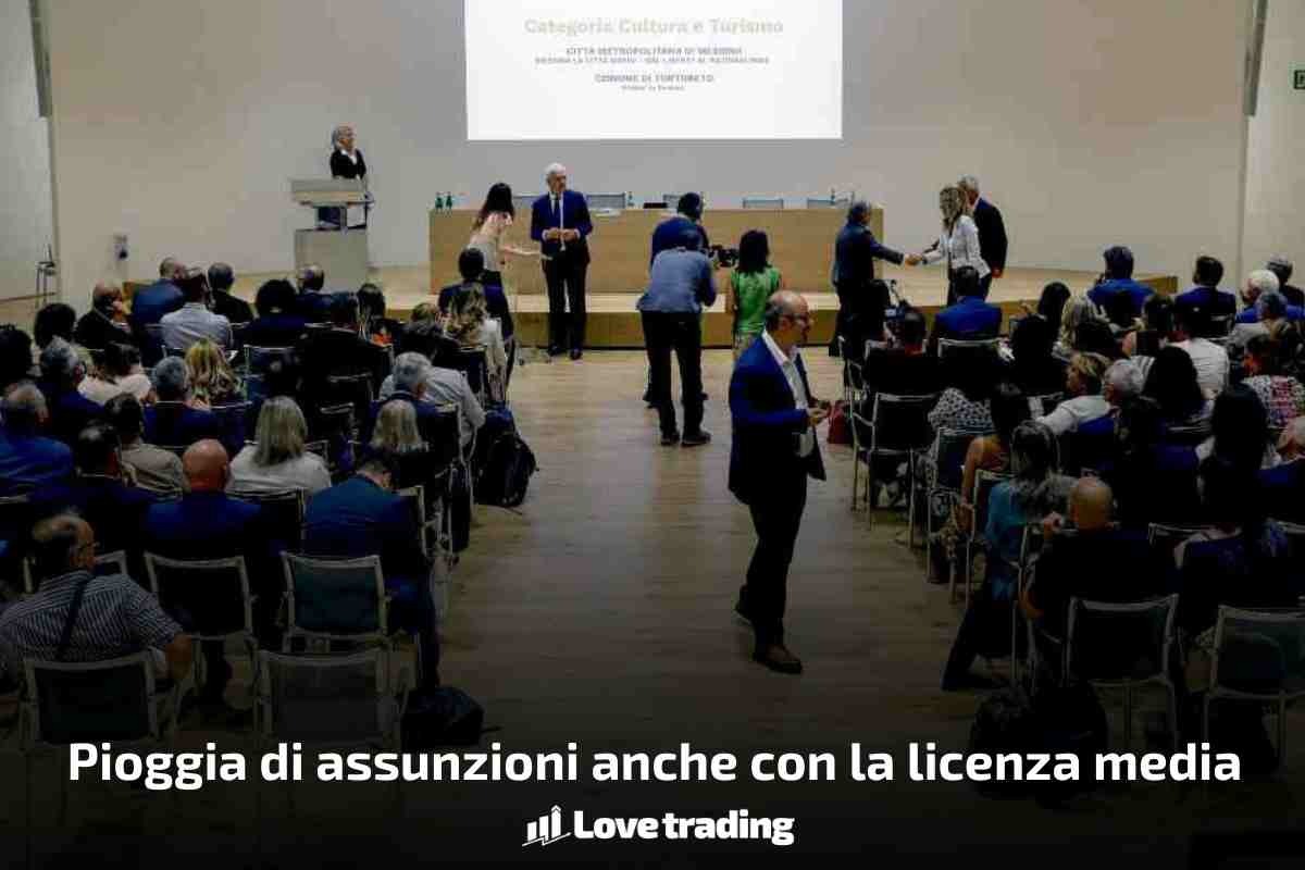 Lavoro con licenza media