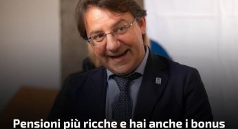 Pensioni: tanti bonus, riscatti gratuiti e soldi in più, cambia tutto in meglio “che gioia”