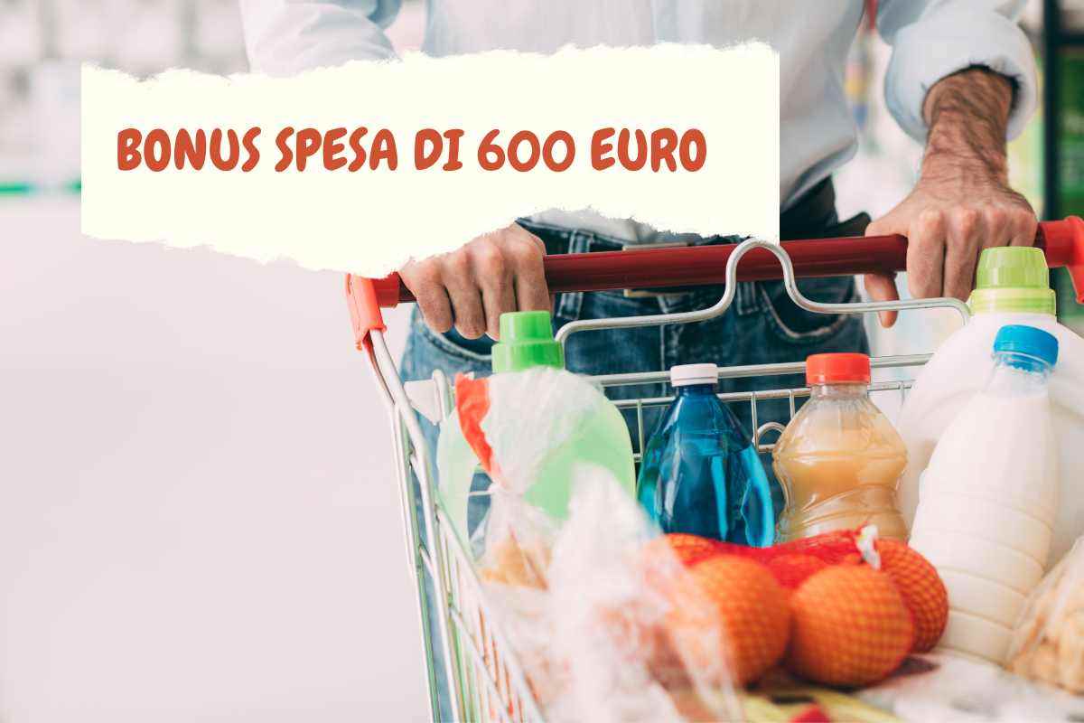 bonus spesa di 600 euro