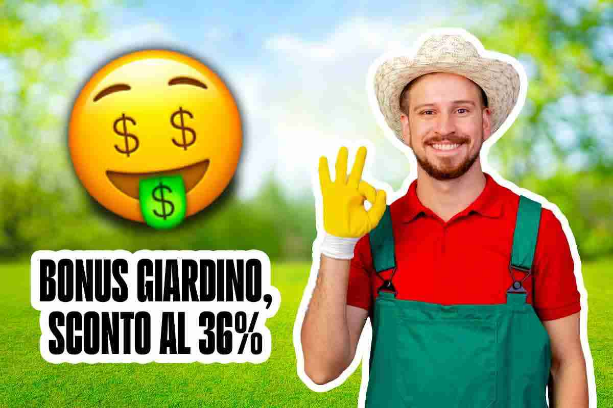 Bonus giardino