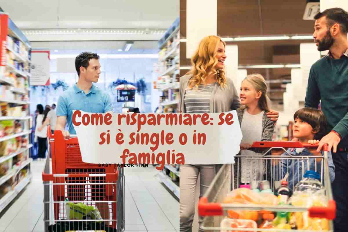 Risparmiare in famiglia e quando si è single