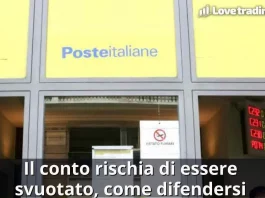 Poste Italiane truffa