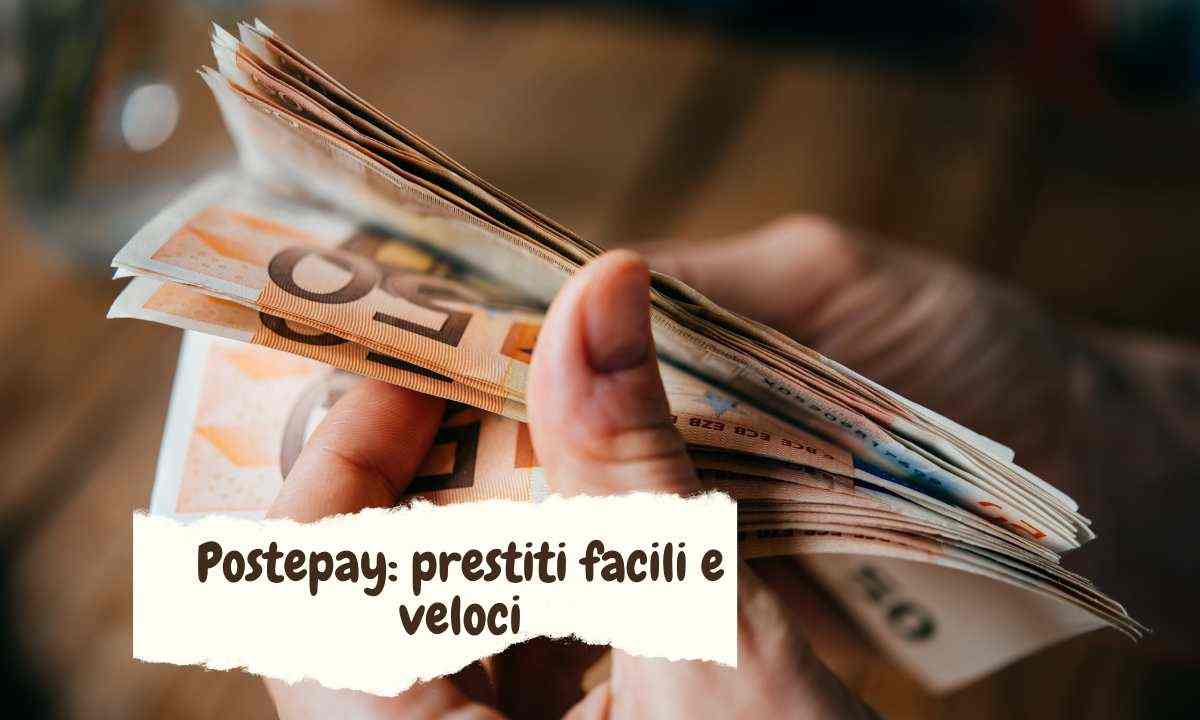 Con PostePay si potranno ottenere prestiti