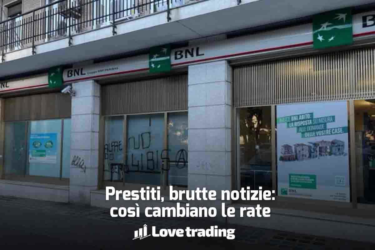 Prestiti cambiamenti modifiche