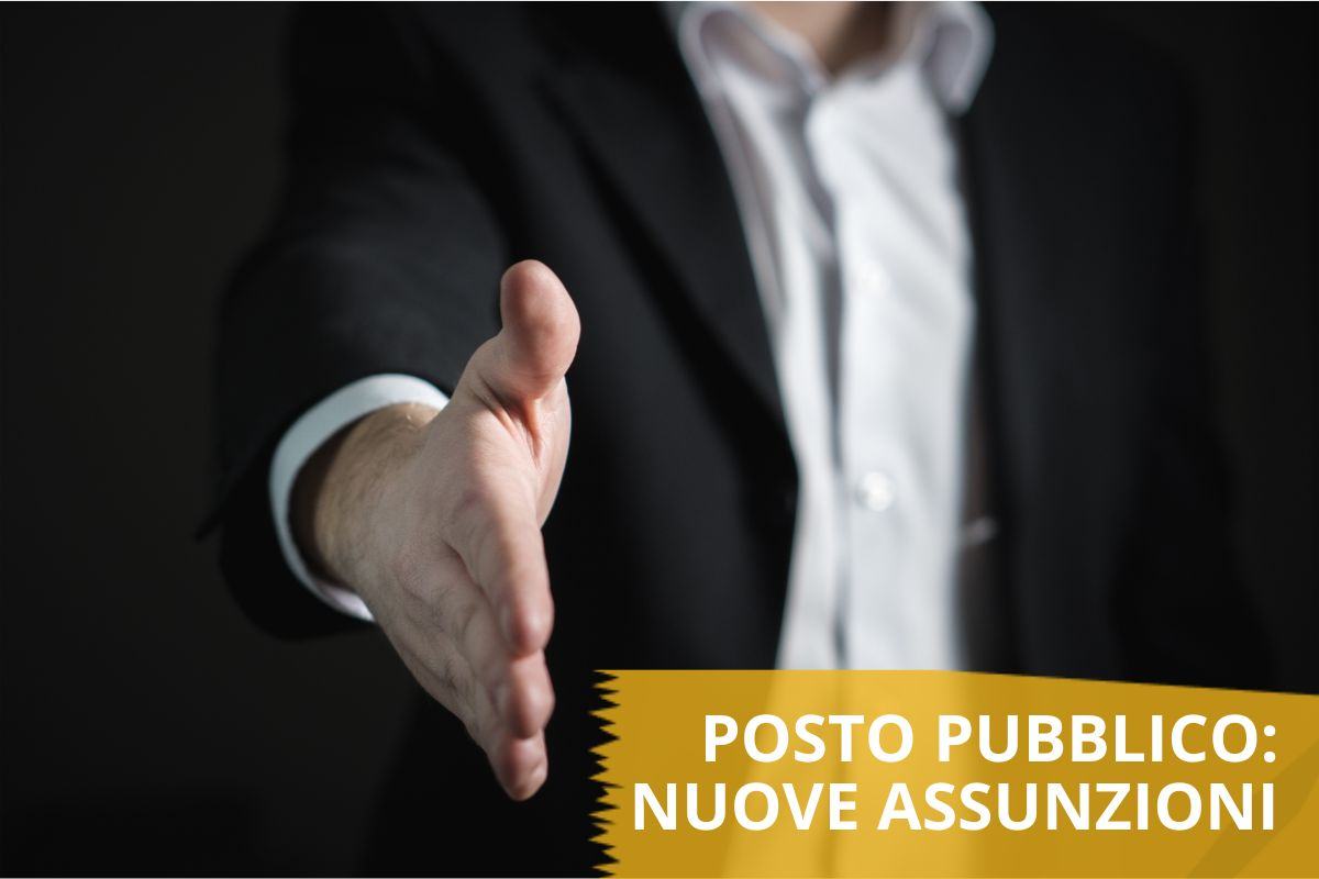 nuove assunzioni posto pubblico