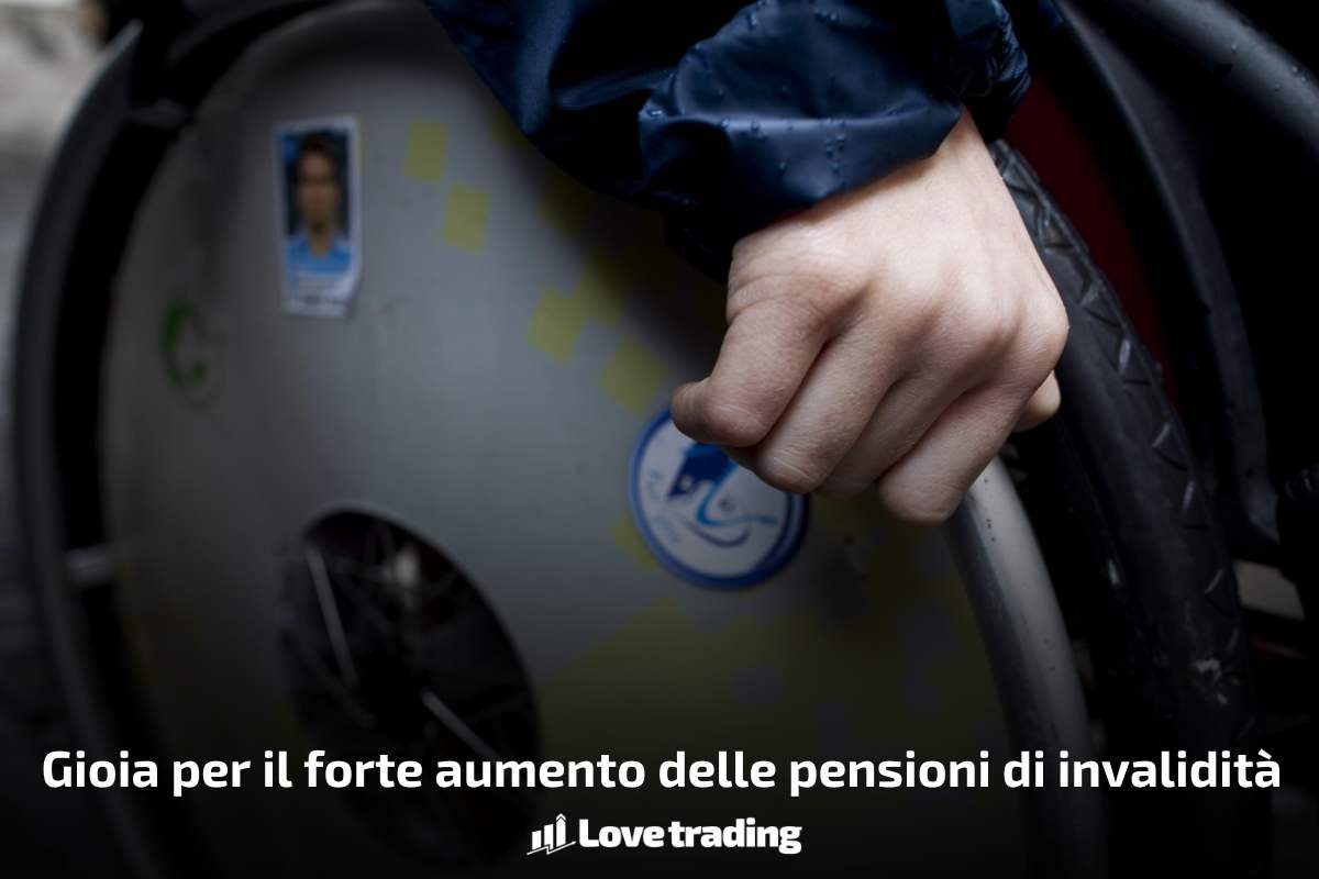 Aumento delle pensioni di invalidità