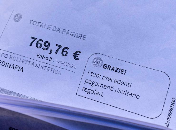 nessuna diminuzione bollette