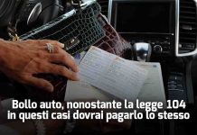 bollo auto 2023 esenzione